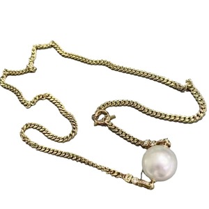 Collar de Perlas de Agua Dulce de Estilo Europeo Americano de 10-11 mm para Mujer, Cadena de Clavícula de Lujo Ligero, Collar de Cadena - Product Image 5