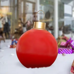 חיצוני חג המולד קישוט חג המולד כדור כדור קישוט קישוט גדול פיברגלס חג המולד כדור פיסול פסל