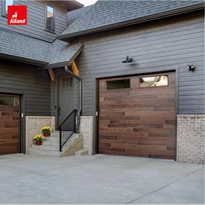 Portes <span class=keywords><strong>de</strong></span> <span class=keywords><strong>garage</strong></span> en bois motorisées à enroulement extérieur <span class=keywords><strong>de</strong></span> luxe <span class=keywords><strong>de</strong></span> haute technologie européennes Allandgroup pour les constructeurs et les entrepôts - Product Image 4