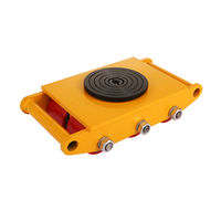 Chariot à roulettes pour machines de 8 tonnes et 6 tonnes, équipement de déplacement de machines, chariot de chargement de marchandises