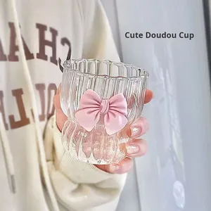 <span class=keywords><strong>Tazza</strong></span> <span class=keywords><strong>di</strong></span> vetro resistente al calore <span class=keywords><strong>tazza</strong></span> <span class=keywords><strong>di</strong></span> caffè <span class=keywords><strong>con</strong></span> <span class=keywords><strong>cuore</strong></span> femminile - Product Image 2