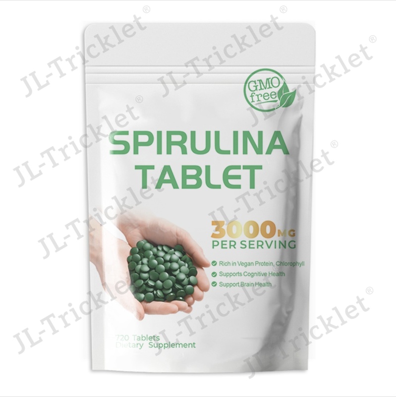 Organic Spirulina Supplement Loaded with Vegan