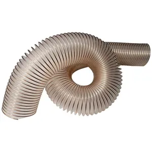 Woodworking Dust Collector Hose PU Flexible Ducting Supplier