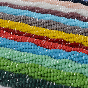 Pujiang-venta directa de hebras de cuentas de vidrio, tamaño variado y color, para Decoración - Product Image 2