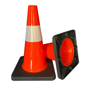 กรวยจราจร ConexSafety ทำจาก PVC ฐานแข็งแรง ทนทาน มองเห็นได้ชัดเจน สามารถวางซ้อนกันได้ มาตรฐาน IP65 ป้องกันสภาพอากาศกลางแจ้ง - Product Image 1