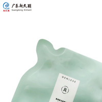 Sachet souple personnalisé pour produits de soin liquides, thermoscellable, pour recharge, emballage souple pour produits chimiques quotidiens, pochette stand-up en plastique pour gel douche