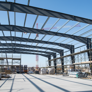 Edificio Moderno Prefabbricato in Struttura d'Acciaio, Magazzino, Officina, Hangar, Ufficio Prefabbricati, Materiale da Costruzione - Product Image 3