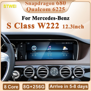 Lecteur multimédia automobile CNSTWEI 2026, Qualcomm 6225 Snapdragon 685 et Android 15, compatible avec Mercedes Benz Classe S W222 - Product Image 2