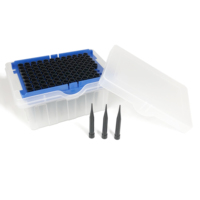 Consommables fabricant 300ul automatisation de laboratoire embouts de Pipette Evolis jetables avec support