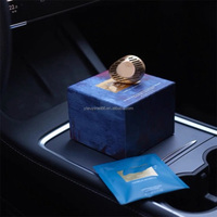 Accessoires Auto en Promotion : Diffuseur d'Huiles Essentielles en Alliage d'Aluminium pour Grille d'Aération de Voiture, Clip Désodorisant pour Voiture