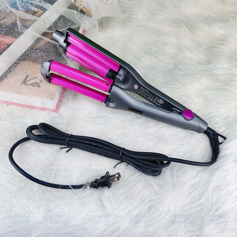 Professional Salon Hair Curler Wave Curling Crimping Iron Ceramic Wave Hair Iron Curler Curling