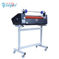 Laminateur grand format Yinghe 650 mm avec support mobile pour affiches, impressions photo et panneaux KT dans les agences de publicité