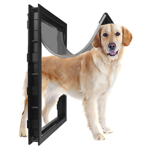 Porta per Cani <span class=keywords><strong>da</strong></span> Esterno con Chiusura Automatica, Alette Magnetiche Durevoli e Sicure per Golden Retriever, Pastore Tedesco, Rottweiler - Product Image 1