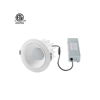 Jupiter Série ETL CE SAA 15D 30D 45D Aluminium 0-10v Dimmable Led Wall Washer Downlight Led Downlight 30w