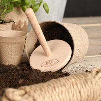 Compacteur manuel en bois pour le compactage du sol Compacteur de terre portable pour le jardinage et la construction