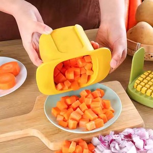 Haushalts küchen helfer Gemüse hacker Handpresse Zwiebel würfel Gurke Kartoffel schneider Multifunktions-Veggie-Schneidwerk zeuge - Product Image 6