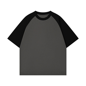 T-shirt en coton 32S Premium Ice-Cool 230gsm à manches raglan pour hommes Style Color Block - Product Image 1