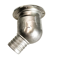 Drain de sol pour bateau en acier inoxydable AISI 316, drain de pont de yacht de qualité marine avec couvercle amovible, accessoires de quincaillerie pour yacht
