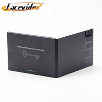 Dernière innovation écran cadeau de message personnalisé, publicité commerciale, publicité de vœux, vidéo lcd, carte de livret