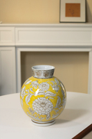 Vase de table en porcelaine Art Déco coloré, ornement décoratif pour la maison, pour l'arrangement floral dans la chambre