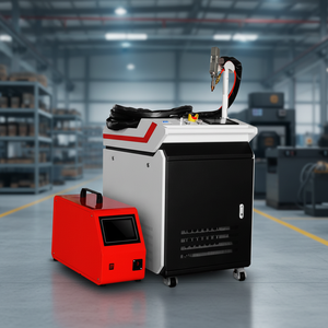 Soudeuse laser portable à fibre, machine de soudage, de nettoyage et de découpe laser, éliminateur de rouille laser, <span class=keywords><strong>prix</strong></span> 4 en 1, 2000w - Product Image 2