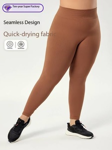 Pantalons de yoga confortables et respirants pour femmes, pour la course à pied et les sports, sous-vêtements de sport, collants sans couture à taille haute pour la remise en forme - Product Image 3