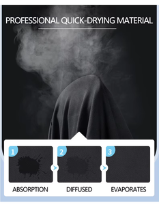 T-Shirt Sportiva Slim OEM a Maniche Lunghe, 95% Cotone 5% Elastan, Maglietta Personalizzata con Stampa per Bodybuilding - Product Image 5