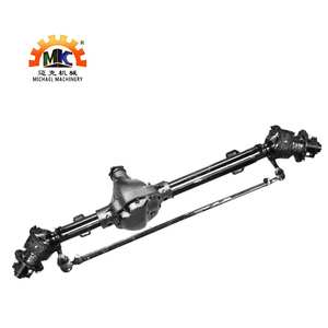 Mini tracteur <span class=keywords><strong>agricole</strong></span> personnalisé 4WD/4WS <span class=keywords><strong>Remorque</strong></span> Essieux de roue orientables à traction avant sans freins - Product Image 1