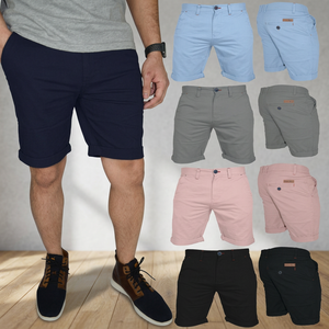 2024 New Hot Sale Mens Plus Size Breathable Eco-Friendly Washed Spandex/Cotton Casual <b>Shorts</b> Slim Mid Elastic Waist Workout - Product Image 3