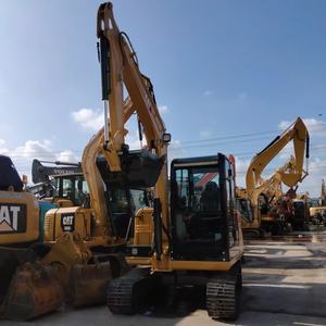 Excavatrice sur chenilles hydraulique mini CE certifiée d'origine japonaise Caterpillar Cat 305.5E2 5,5T avec accessoire tarière Cummins - Product Image 6