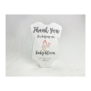 Seed Paper Customized Eco-friendly Recycled Seed Paper Business Card Biodegrade Seed Paper Card