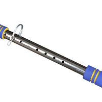 Distributeur manuel de film d'emballage extensible pour palettes d'emballage pratique et efficace