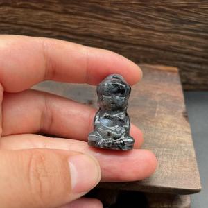 3cm Natural Stones Healing Gemstone Mini Size <b>Crystal</b> Carving Crafts Amethyst <b>Crystal</b> Buddha - Product Image 6