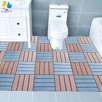 Carreaux de terrasse modernes imperméables pour balcon extérieur Plancher de jardin Plancher de patio Installation facile à cliquer pour gazon