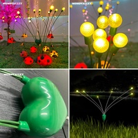 Momovalley terrasse marche lampe rue cour étanche luciole 12v led ampoule basse tension luciole pic led jardin lumières