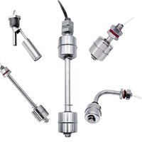 Instruments de mesure de niveau à flotteur en acier inoxydable interrupteur de niveau à flotteur 24 V capteur de niveau à flotteur 50W 220V interrupteur à flotteur de réservoir d'eau