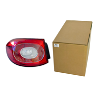 Système d'éclairage automobile, phare arrière gauche extérieur halogène, ensemble de feux arrière rouge pour VW Tiguan 2008 2009 2010, compatible avec 5N0945095H