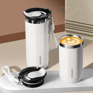 BORGE Customized 350ml 500ml Vacuum Stainless Steel Coffee Tumbler Hand Portable <strong>Thermal</strong> Travel Coffee Cups Tumbler <strong>Mugs</strong> - Product Image 2