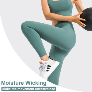 Logo personalizzato abbigliamento da allenamento abbigliamento sportivo Fitness Yoga Wear Scrunch Butt Leggings pantaloni da Yoga Leggings da palestra - Product Image 2