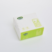 Serviettes en papier pour le visage, prix de gros direct d'usine, prix bas, logo personnalisé imprimé sur les serviettes en papier