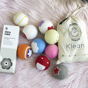 <span class=keywords><strong>ลูกบอล</strong></span>ขนสัตว์หลากสีรูปหน้าสัตว์ สำหรับเครื่องอบผ้า แพ็ค 3-6 ลูก ทำจากขนสัตว์ธรรมชาติจากนิวซีแลนด์ 100% - Product Image 1