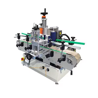 Machine d'impression automatique d'autocollants de bouteilles en verre en plastique Composants PLC Équipement d'emballage en bois pour l'étiquetage des canettes