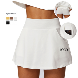 Hot Sale High Quality Women Sports Breathable Tennis Skirt Women Fitness Golf Tennis Skirt With Pocket