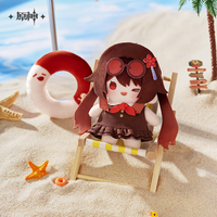 Vente en gros de peluches de la série Genshin Midsummer Party de Mihoyo, Klee Hu Tao Yoimiya Furina Wriothesley Kinich, boîte de collection, jouets en peluche