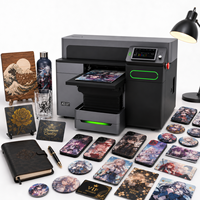 Printer UV A3 Kompak Baru dengan Pengeringan UV LED, Pencetakan Efisien, Cocok untuk PVC, Logam, Akrilik, dan Material Lainnya, Flatbed