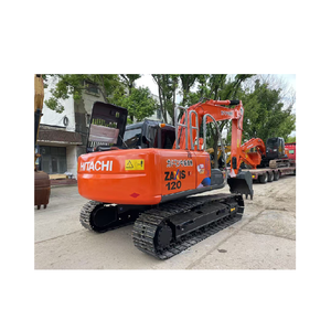 Máquina excavadora Hitachi Zx120 usada de alta eficiencia 12t a la venta máquina excavadora Mini usada Hitachi Zx120 excavadoras usadas - Product Image 1