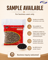 Perles de tapioca BOBA, lot de 3 saveurs, 900g/1kg, texture moelleuse et brillante, certifiées HACCP ISO QS, directement de l'usine OEM pour le bubble tea