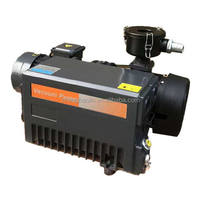 Industrial Oil Rotary Vane Vacuum Pump Single Stage Vacuum Pump for Vacuum Packaging Degassing Vacuum Laminating