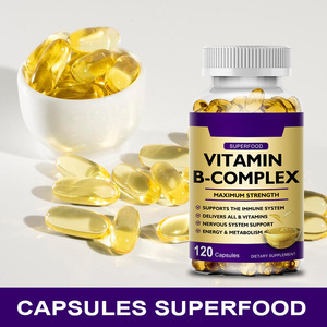 Enerji metabolizması için CoQ10 <span class=keywords><strong>C</strong></span> vitamini takviyesi ile OEM Vitamin B kompleks Softgel kapsül desteği Vitamin B-COMPLEX Softgel - Product Image 3