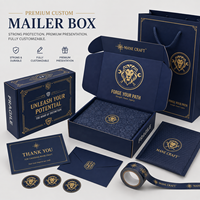 Boîtes personnalisées avec logo, pliables, livraison express, boîte à courrier cadeau, boîte en carton ondulé, emballages en papier pour hommes, expédition